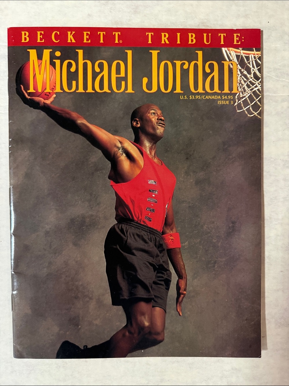 1993 Vintage Michael Jordan Magazine- Beckett Tribute- Issue 3